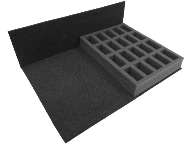 N32H Compartment Tray (32mm, half width) — Standard Foam