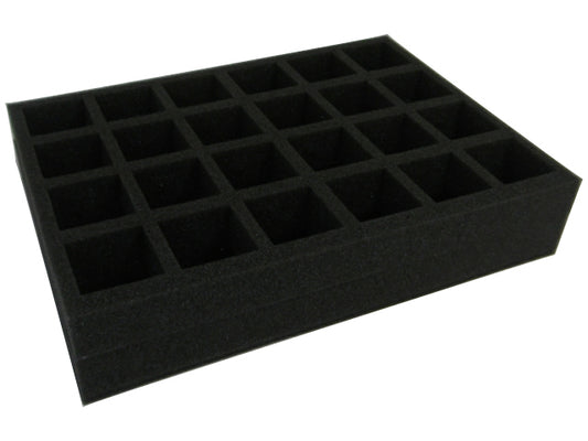 AA24T Replacement Foam (24 compartments, 75mm deep)
