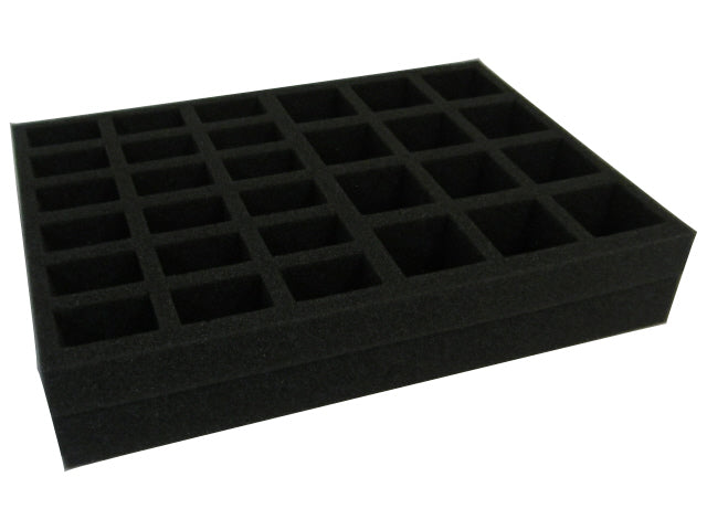 AA30H Replacement Foam (18+12 compartments, 55mm deep)