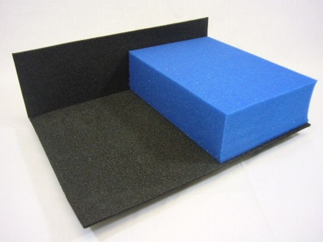 D80H Pick & Pluck Tray (80mm, half width) — Premium Foam