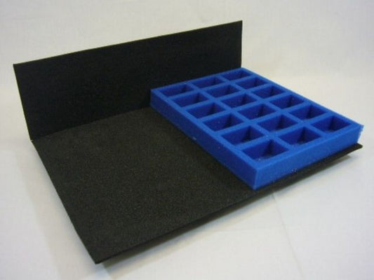 F23H Compartment Tray (23mm, half width) — Premium Foam