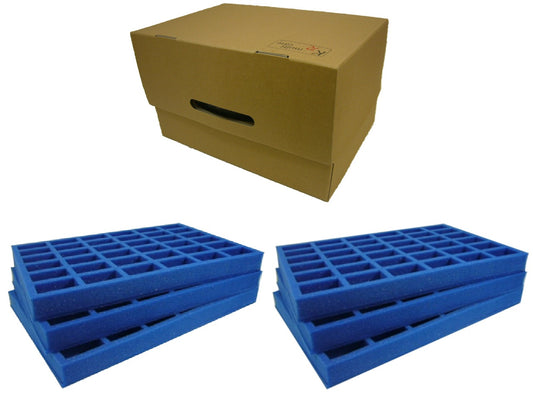 Card Case (Double) with 216 F32 Compartments — Premium Foam