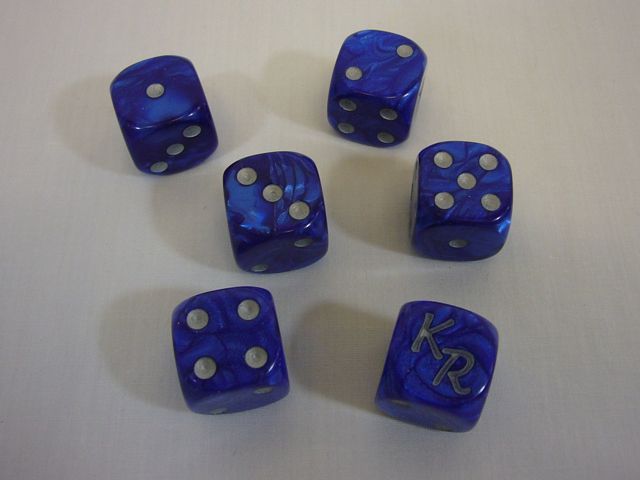 6x 16mm Dice Set