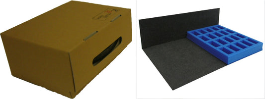 Card Case (Half) with 80 N23 Compartments — Premium Foam