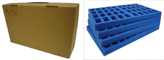 Card Case (Standard) with 160 N23 Compartments — Premium Foam