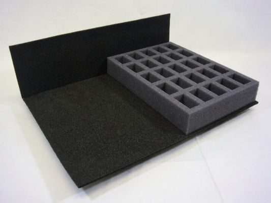 M32H Compartment Tray (32mm, half width) — Standard Foam