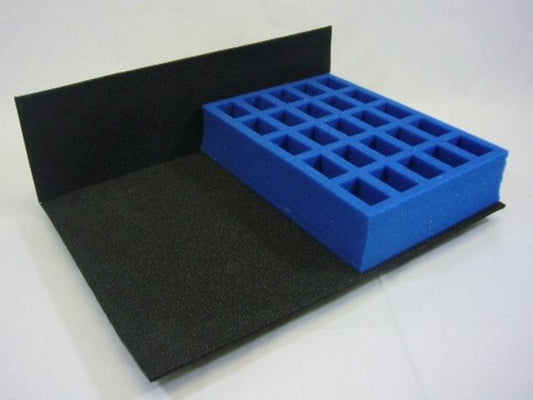 M51H Compartment Tray (51mm, half width) — Premium Foam