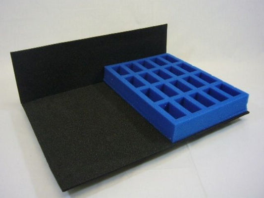 N32H Compartment Tray (32mm, half width) — Premium Foam