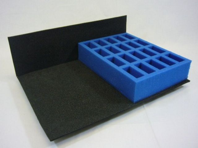 N51H Compartment Tray (51mm, half width) — Premium Foam