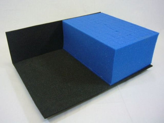 V110H Pick & Pluck Tray (110mm, half width) — Premium Foam